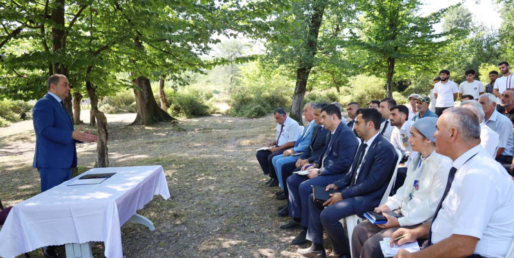 Şəmətük kəndində səyyar qəbul və görüş